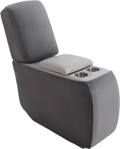 Vista 108 de HDCAXKJ Fundas de sofá seccional reclinable de terciopelo, cubierta de sofá seccional en forma de L, lavable, elástica, suave, para rincón
