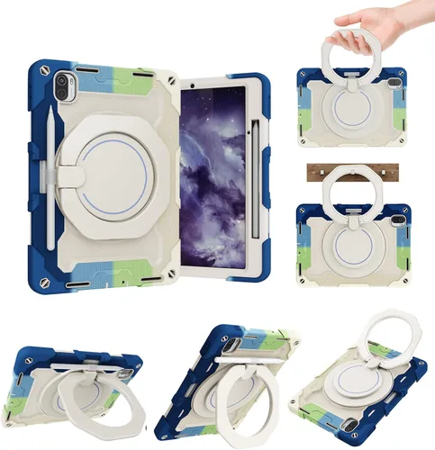 Vista 10 de Funda para niños a prueba de golpes para Xiaomi Mi Pad 5/MiPad 5 Pro de 11 pulgadas 2021, funda protectora completa resistente a prueba de golpes