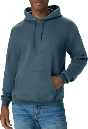 Vista 38 de Hanes Men's Hoodie - EcoSmart Fleece Hooded Sweatshirt for Men & Women - Midweight Fleece - Big & Tall Available