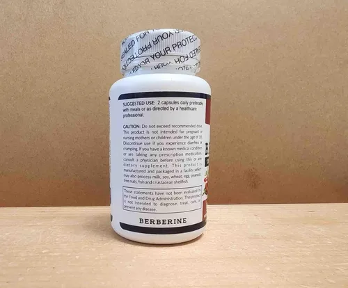 Vista 6 de Berberina HCL 1200mg Premium, ultra alta pureza, 60 cápsulas puras – Suplemento de berberina, apoya el sistema inmunológico, berberina Plus mejorada