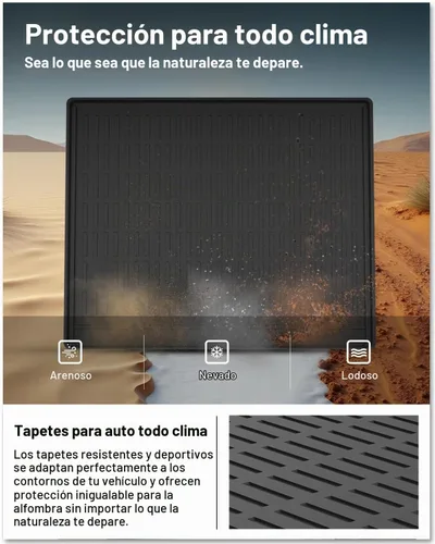 Vista 3 de KIWI MASTER Alfombrilla de maletero de carga para Toyota 4Runner 2010-2024, repuesto OEM PT218-89112 para todo tipo de clima, forro de maletero TPE