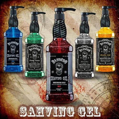 Vista 4 de Bandido + Gel para el cabello de argán, 16.9 fl oz, 16.9 fl oz (paquete de 1), amarillo