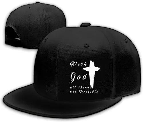 Vista 11 de Motorcycle Skull Hat Flat Bill Hats for Men Snap Backpack Mens Hats Snapback Baseball Cap for Teens Boys