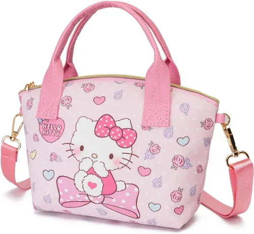 Vista 2 de Hello My Melody Bag Anime Kitty Tote bag Kitty Satchel Bag Kuromibag Con Cinnamorollwallet