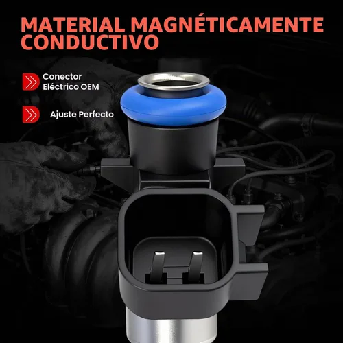 Vista 5 de Juego de 6 inyectores de combustible 5281427AA compatibles con Chrysler Pacifica 2017-2021, Voyager 2020-2021, Ram 1500 2019-2022, Dodge Durango