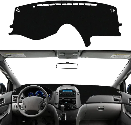 Vista 38 de Cubierta de salpicadero para salpicadero, alfombra personalizada para Toyota RAV4 2013 2014 2015 2016 2017 2018 Accesorios antideslizante protector