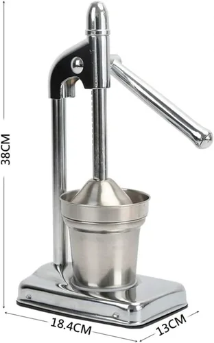 Vista 7 de Cast Iron Juicer Hand Press, Cast Iron Juicer, Effective Stainless Steel Manual Juice, Heavy Duty Hand Press Juice Extractor for Fresh Lemonade
