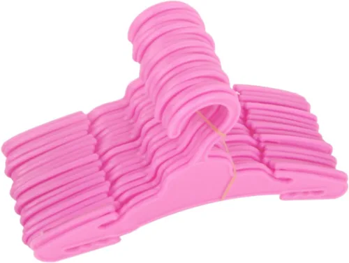 Vista 9 de MSYO 20 ganchos de muñeca para ropa de 18 pulgadas, accesorios resistentes para colgar muñecas, funcionan muy bien con varilla de menos de 1/2