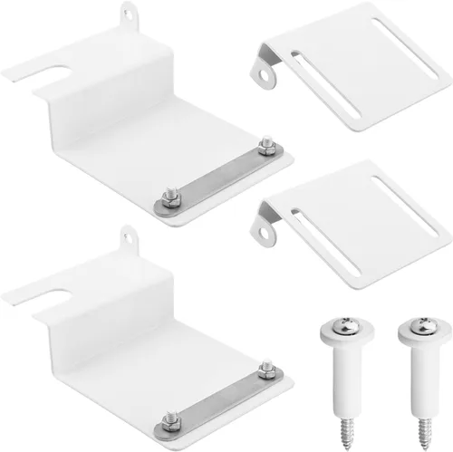 Vista 7 de Cerradura superior de puerta de seguridad para niños evita que los niños y mascotas abran la puerta, cerradura de puerta superior para puertas