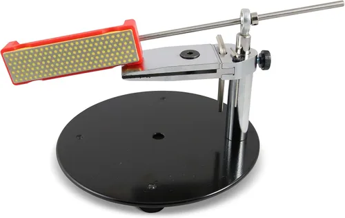 Vista 6 de Afiladores de cuchillos profesionales para cuchillos de cocina – Diamante – Diseñado con abrazadera apretada, base estable – Fácil de montar