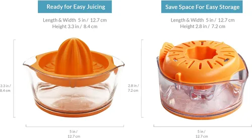 Vista 6 de Exprimidor de cítricos Exprimidor de limón - Exprimidor de limón Exprimidor de lima - Manual de exprimidor de naranja - Exprimidor de cítricos