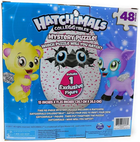 Vista 3 de Hatchimals Colleggtibles - Rompecabezas misterioso de 48 piezas, incluye 1 figura exclusiva