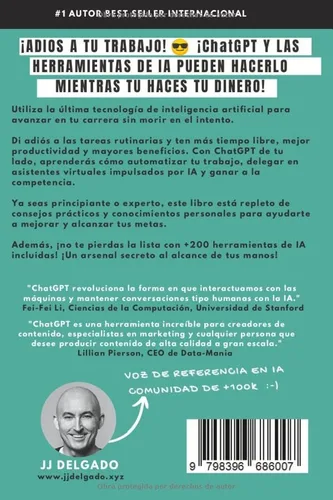 Vista 2 de Smash ChatGPT Como hacer que la Inteligencia Artificial haga tu trabajo (Mientras sigues haciendo tu dinero) (Spanish Edition)