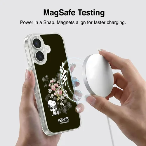 Vista 315 de Carcasa de gel para iPhone 7 Plus/iPhone 8 Plus, diseño de Snoopy Oriental de Peanuts, Badges
