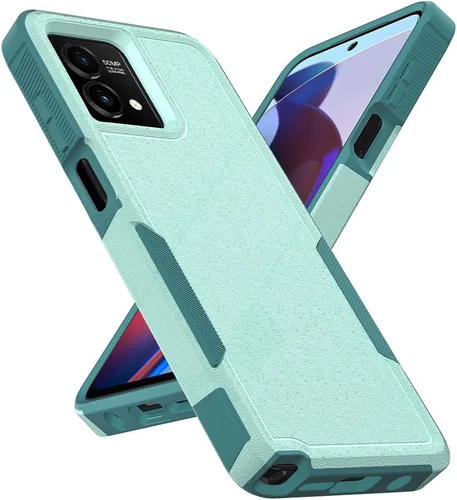 Vista 13 de Funda para Moto G Stylus 5G 2023: funda protectora de doble capa resistente para teléfono celular, a prueba de golpes, con protector de pantalla