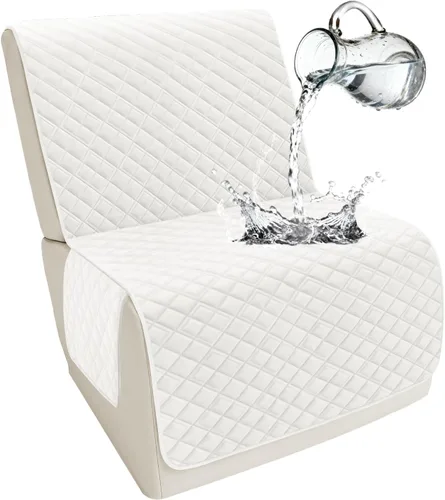 Vista 58 de Arfntevss Fundas para sofá seccional reclinable para sofá seccional en forma de L, funda antideslizante lavable para sofá reclinable con forma de L