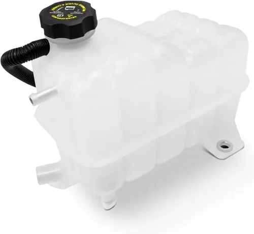 Vista 14 de PartsFlow Tanque de depósito de refrigerante con tapa compatible con Chevrolet Silverado GMC Sierra Cadillac Escalade Yukon 603-054 22797286