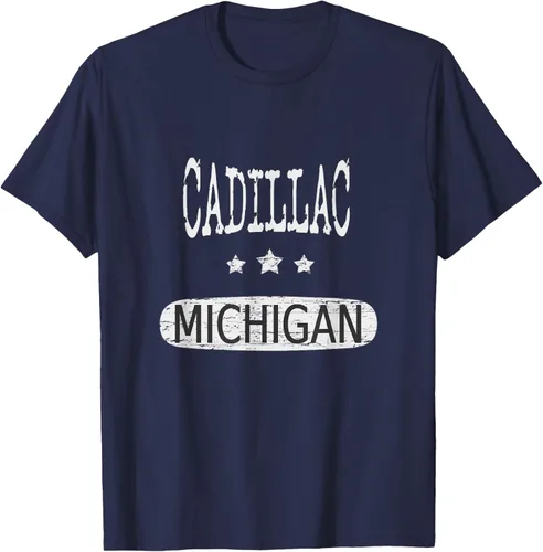 Vista 77 de Vintage Cadillac Michigan Camiseta