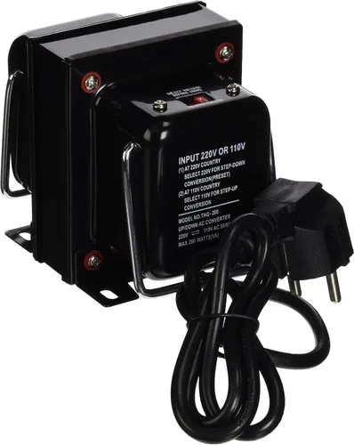 Vista 2 de Simran Transformador convertidor de voltaje elevador y descendente de 4000 vatios para conversión entre 110 voltios y 220 V/240 voltios uso mundial