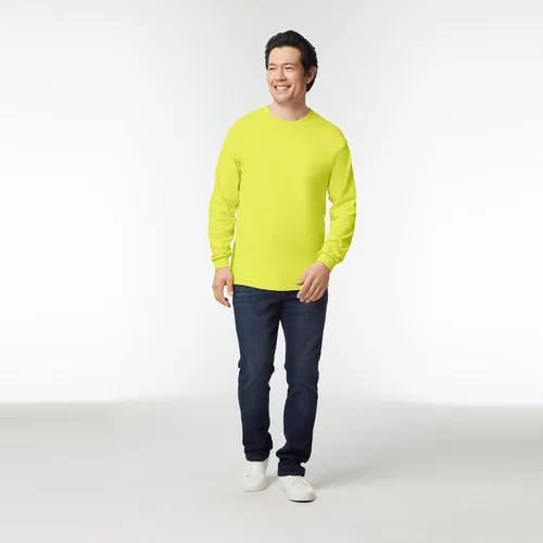 Vista 58 de Gildan - Camiseta de manga larga de algodón ultra estilo G2400 para adultos, paquete múltiple