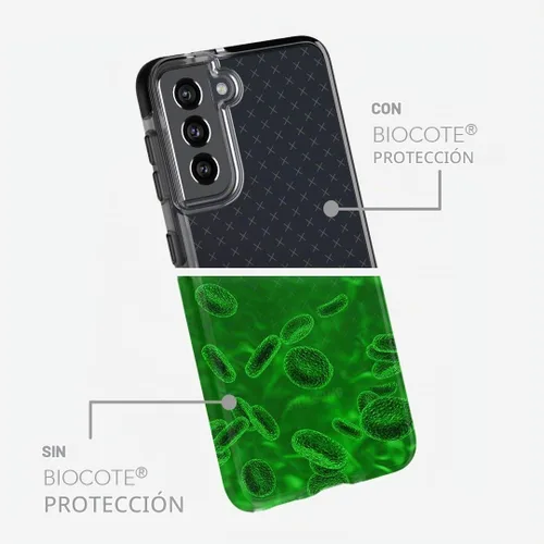Vista 9 de tech21 EvoClear - Funda para Samsung S21 5G con protección contra caídas de 12 pies