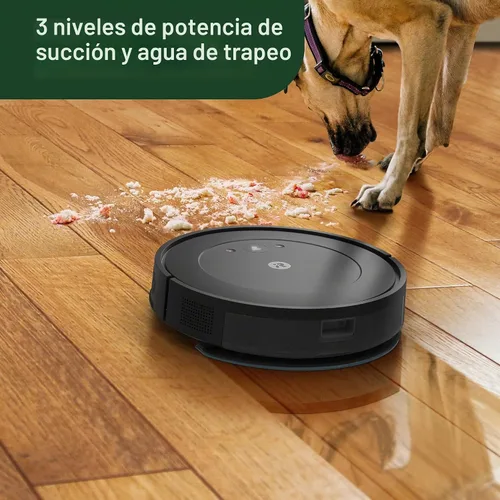 Vista 11 de iRobot Roomba Combo Robot Aspiradora y Trapeadora (Y0110) - Fácil de usar, Succión Power-Lifting, Aspira y trapea, Limpieza Multisuperficie