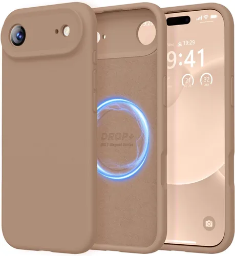 Vista 405 de LOVE 3000 Diseñada para Funda iPhone Air, Silicona Premium [Compatible con Magsafe][Forro de Microfibra Suave Anti-Rayones] Funda Protectora
