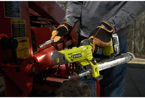 Vista 5 de Pistola de grasa inalámbrica Ryobi P3410 de 18 V (solo herramienta)