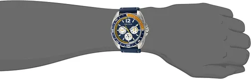 Vista 4 de Nautica Reloj de silicona de resina de cuarzo para hombre