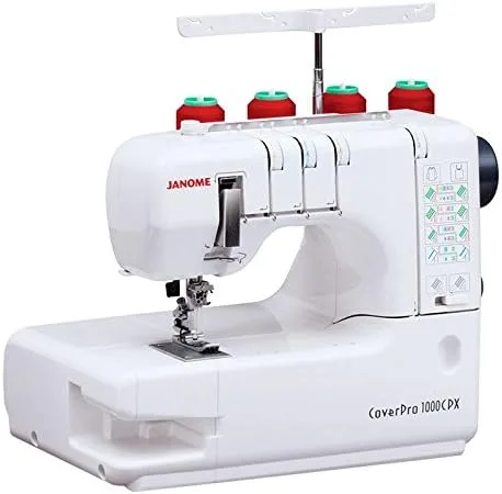 Vista 2 de Janome 1000CPX Cover Pro con PAQUETE DE BONIFICACIÓN GRATIS