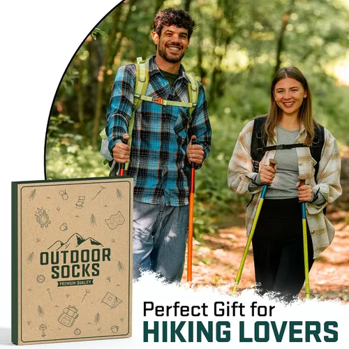 Vista 3 de VICRAZY Calcetines para senderismo, escalada, correr para hombres, mujeres, senderismo, escalada, correr, accesorios de bicicleta, relleno