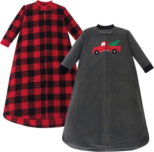 Vista 7 de Hudson Baby - Saco de dormir unisex de manga larga para bebé de forro polar