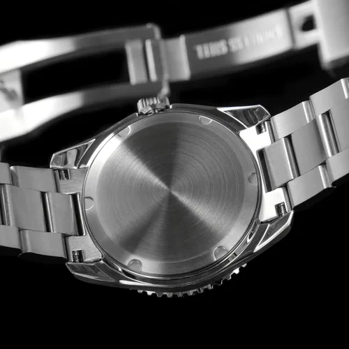 Vista 10 de watchdives WD1967Q Japón VH31 Reloj de buceo para hombre, con movimiento de cuarzo, 1.49 pulgadas, sombrero superior, burbuja, reloj de pulsera