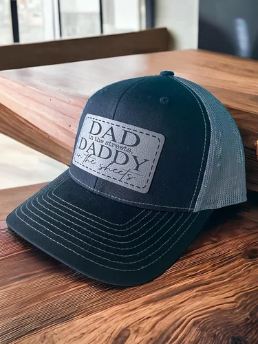 Vista 20 de BUBBLEHEAD - Gorro de tinta hecho a mano para papá en las calles, regalo de cumpleaños para padre nuevo