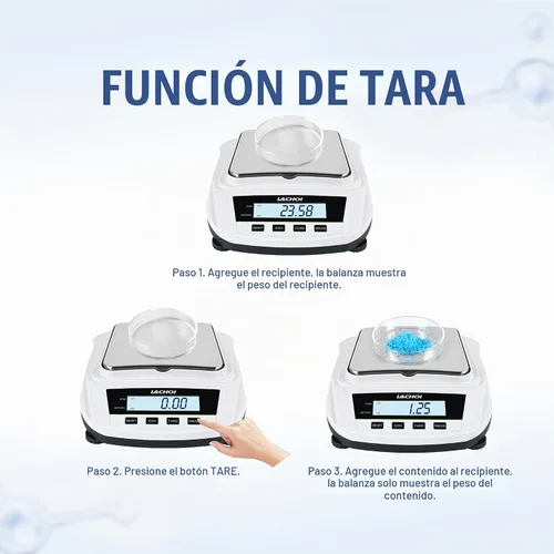 Vista 6 de Báscula de laboratorio de 0.00 oz, precisión de 70.55 oz, báscula de gramos de joyería (sin peso de prueba) Precision Scale Analytical Balance