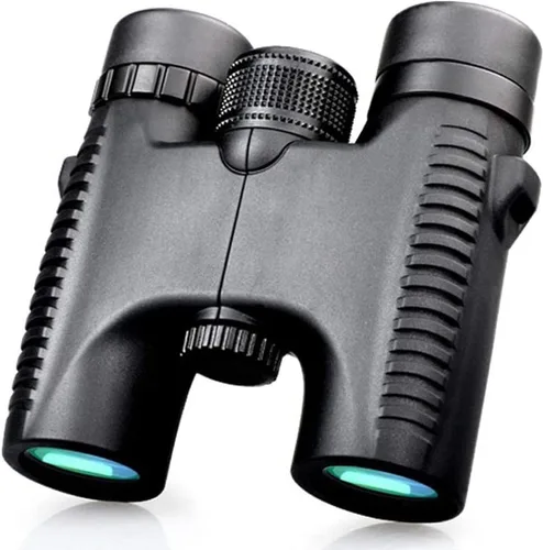 Vista 5 de Telescopio Sky Telescope 10X26 Binoculares Mini Niños, Verde