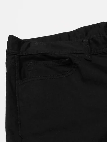 Vista 5 de AX ARMANI EXCHANGE Jeans de mezclilla rectos para hombre, negro, 31R, Negro