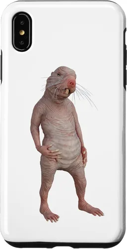 Vista 11 de Live Weird - Carcasa para iPhone 17, diseño de ratas topos desnudas