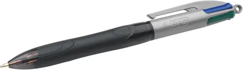 Vista 3 de BIC Bolígrafo retráctil Pro de 4 colores, surtido, paquete de 3