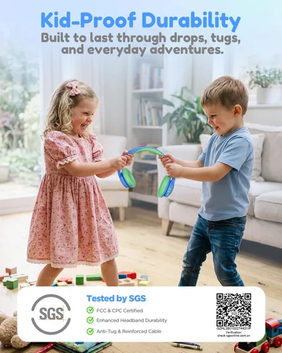 Vista 4 de Acer OHR702 - Auriculares Bluetooth para niños con micrófono integrado
