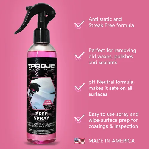 Vista 2 de Spray de Preparación - Preparación de Superficie Antes del Revestimiento Cerámico - Elimina Esmaltes y Aceites - Fórmula Antiestática - Toallita