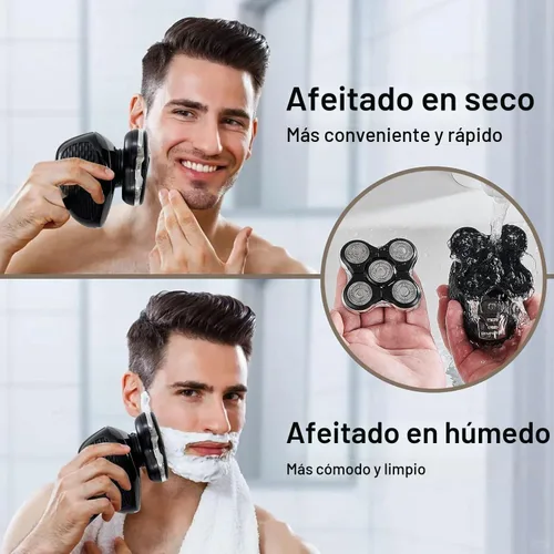 Vista 6 de Hojas de repuesto para afeitadora de cabeza Pro compatibles con Remington Balder Pro, modelo XR7000, afeitado eléctrico de precisión para hombres