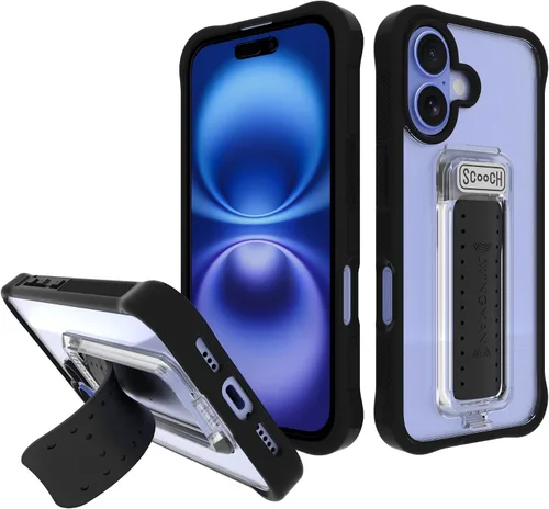 Vista 88 de Scooch Wingman - Funda con soporte de patas para iPhone 11 [Protección contra caídas de 10 pies] [Soporte de dos vías] Cubierta protectora, funciona