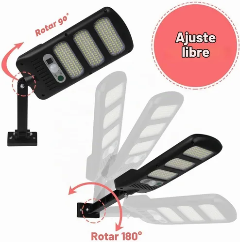 Vista 9 de SyouHome Paquete de 4 luces solares para exteriores, sensor de movimiento con control remoto, 3 modos, 2000 lm, 213 LED, luces solares
