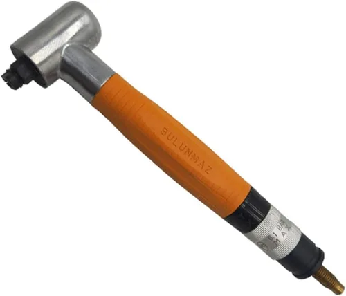 Vista 3 de Amoladora neumática micro ángulo aire 90 grados 0.118 in Die lápiz pulidor herramienta accesorios kit naranja herramientas eléctricas
