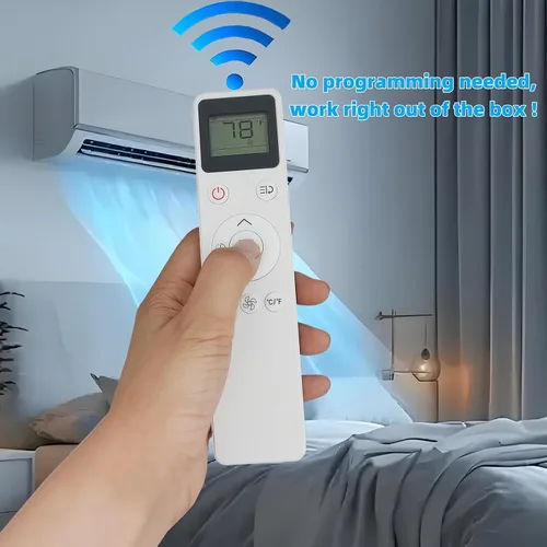 Vista 3 de Mando a distancia de repuesto para aire acondicionado portátil Black Decker BPT06WTB BPT10HWTB BPT05WTBA BPT10WTB BPT07WTB
