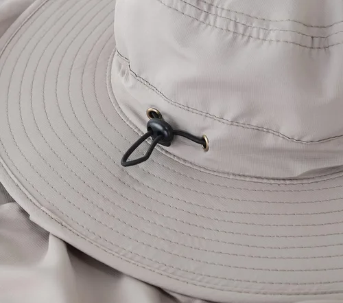 Vista 6 de Home Prefer Sombrero para sol para el aire libre con protección UV, secado rápido, unisex con solapa para proteger el cuello
