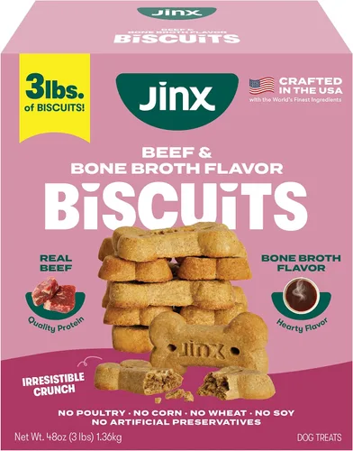 Vista 12 de Jinx - Galletas para perros, golosinas horneadas al horno con caldo