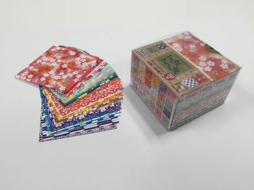 Vista 3 de Aitoh Papel Origami de 3 x 3 pulgadas, 360 hojas, colores surtidos