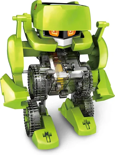Vista 2 de Teach Tech "Meta.4", robot transformador, juguetes solares STEM para niños mayores de 8 años